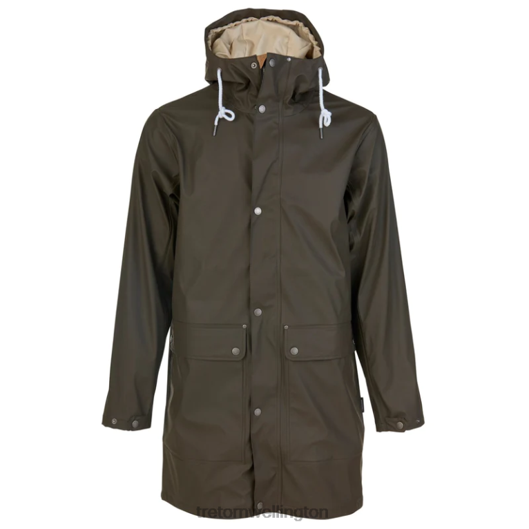 Tretorn Evald 2.0 Raincoat 686F847 Clothing Black/Olive
