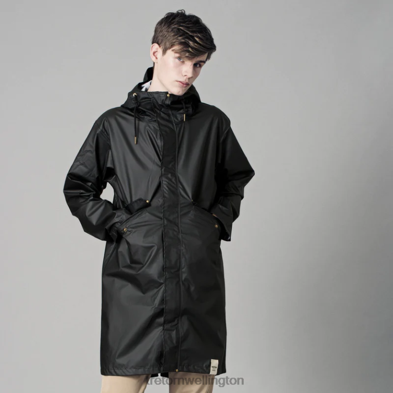 Tretorn PU Parka 686F838 Clothing Jet/Black