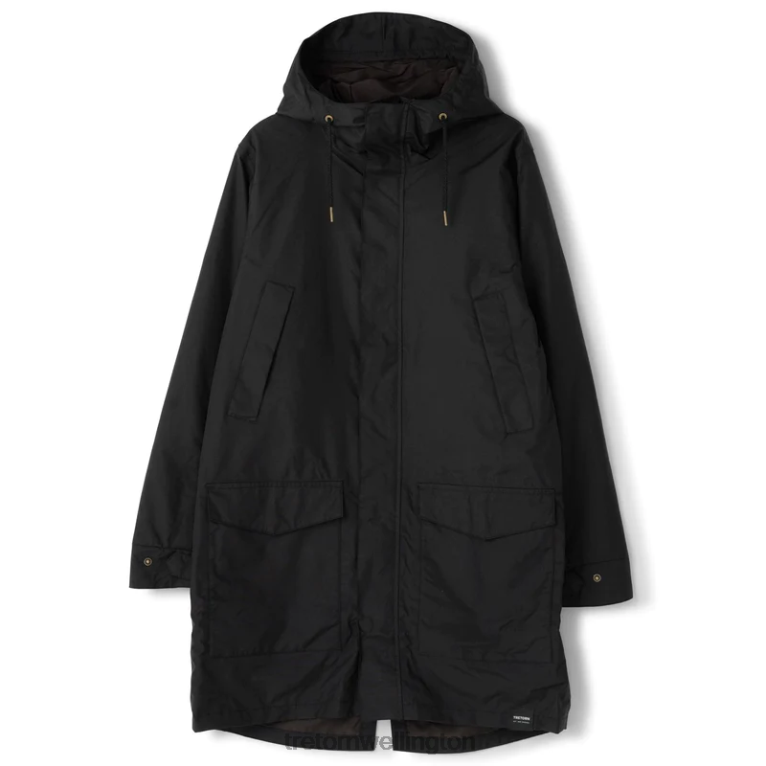 Tretorn Rain Jacket From The Sea 686F843 Clothing Deep Black 686F843 Tretorn NZ Good Quality and Low Prices Walk with confidence in Tretorn shoes NZ