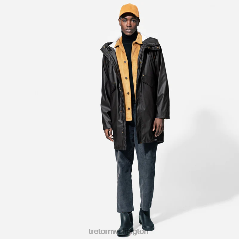 Tretorn Urban PU Parka 686F831 Clothing Jet/Black