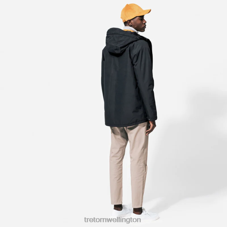 Tretorn Wings Woven Padded Jacket 686F827 Clothing Jet/Black