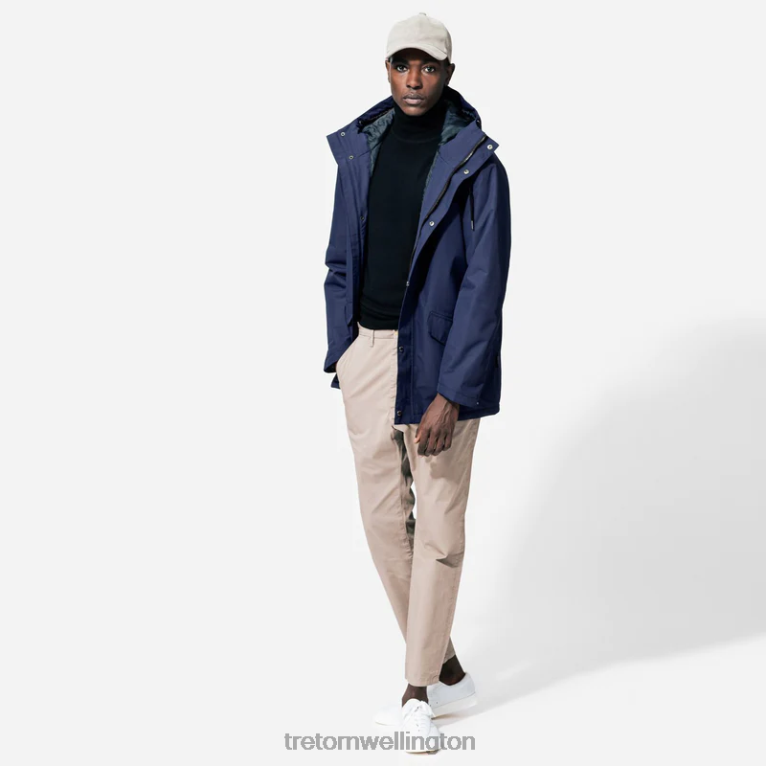 Tretorn Wings Woven Padded Jacket 686F841 Clothing Navy