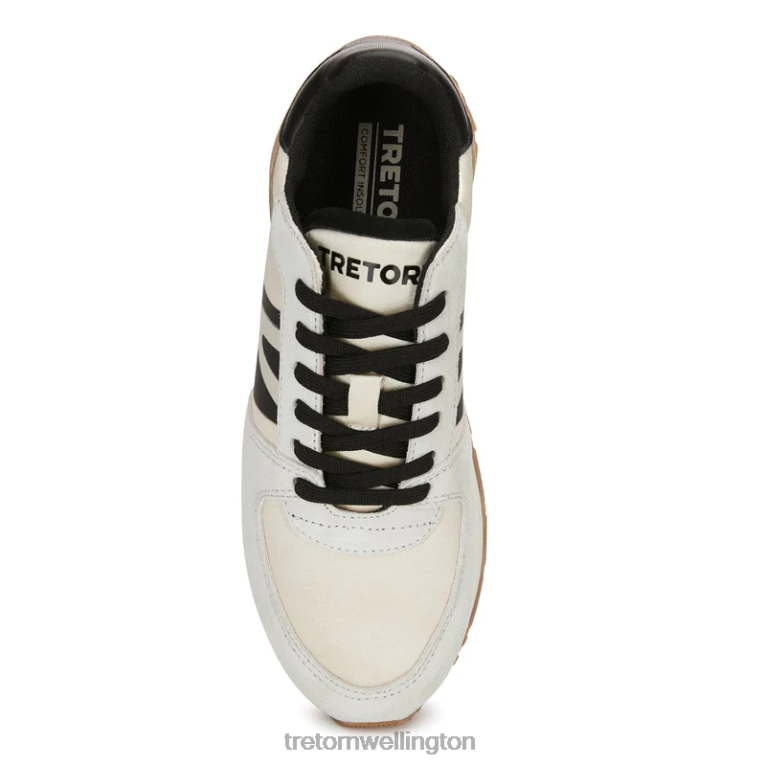 Tretorn Loyola 2.0 686F89 Footwear White/Taupe/Black