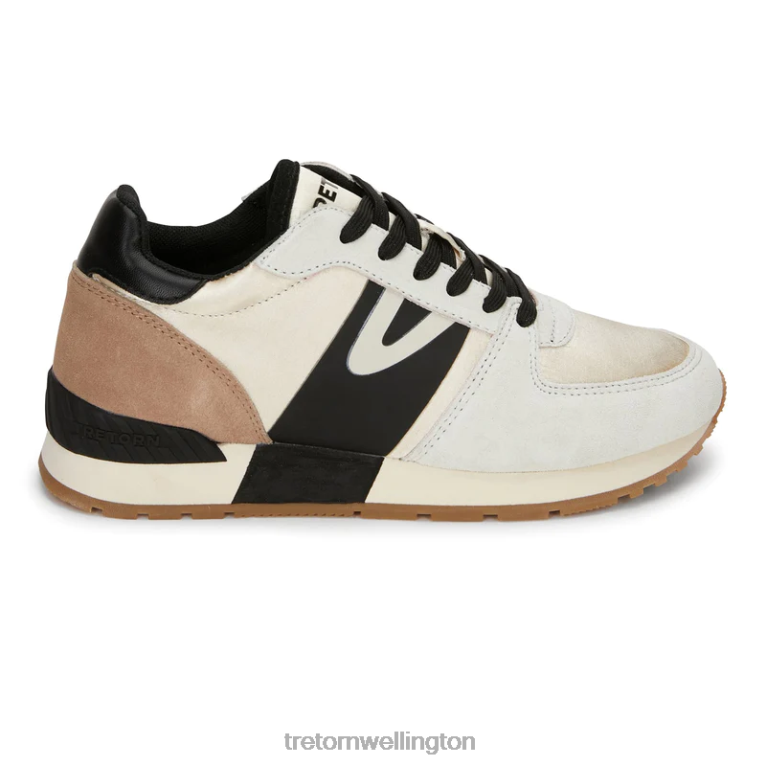 Tretorn Loyola 2.0 686F89 Footwear White/Taupe/Black