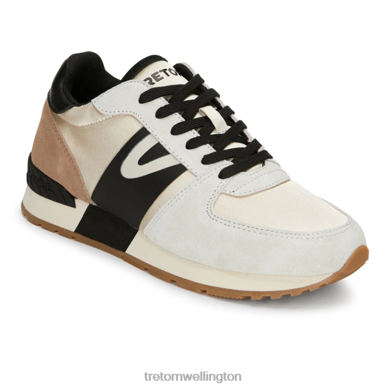 Tretorn Loyola 2.0 686F89 Footwear White/Taupe/Black