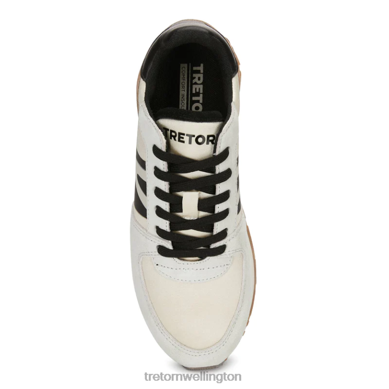 Tretorn Loyola 2.0 686F89 Footwear White/Taupe/Black