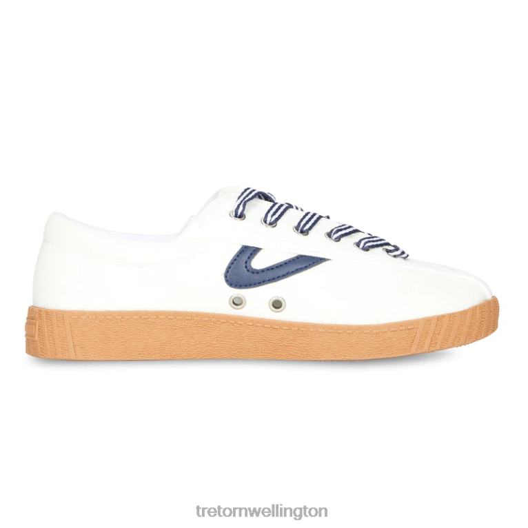 Tretorn Nylite Plus Canvas 686F810 Footwear White/Navy/Gum