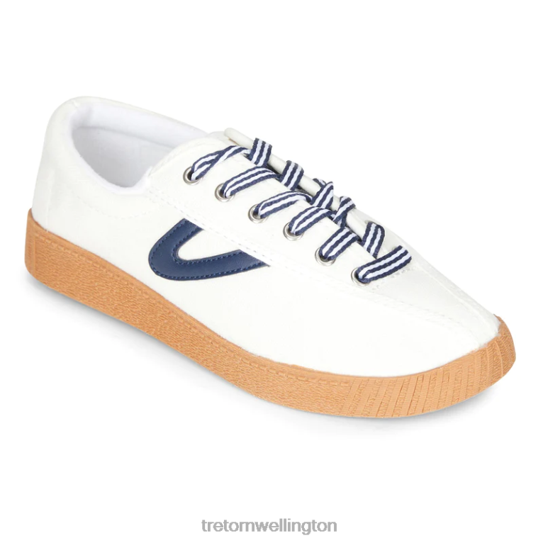 Tretorn Nylite Plus Canvas 686F810 Footwear White/Navy/Gum