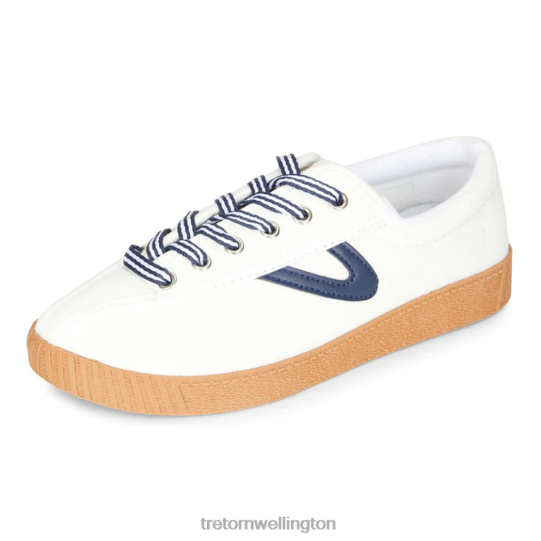 Tretorn Nylite Plus Canvas 686F810 Footwear White/Navy/Gum