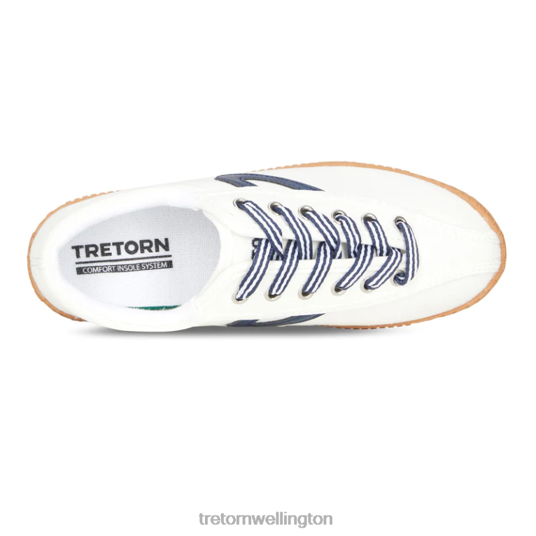 Tretorn Nylite Plus Canvas 686F810 Footwear White/Navy/Gum