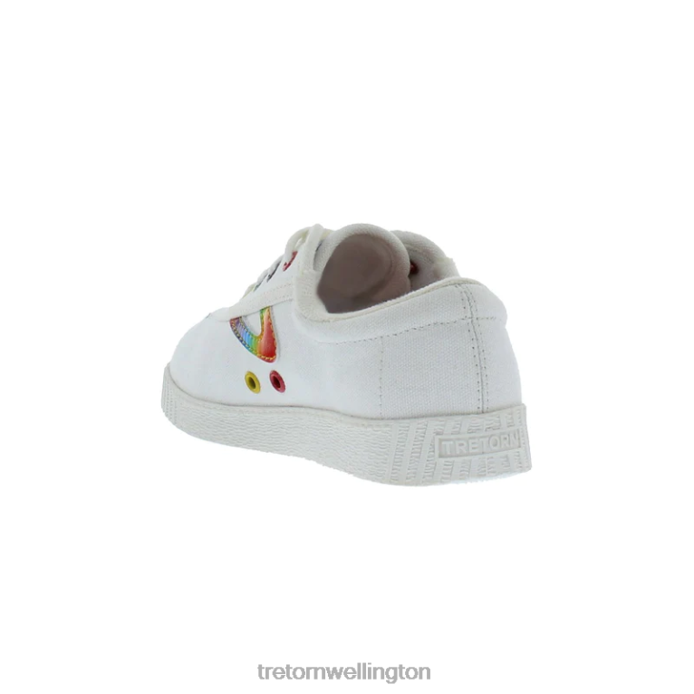Tretorn Nylite Plus Canvas 686F823 Footwear White/Rainbow