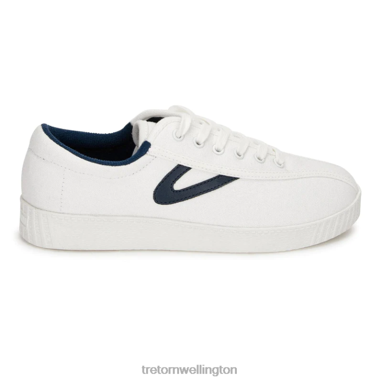 Tretorn Nylite Plus Canvas 686F83 Footwear White/Navy