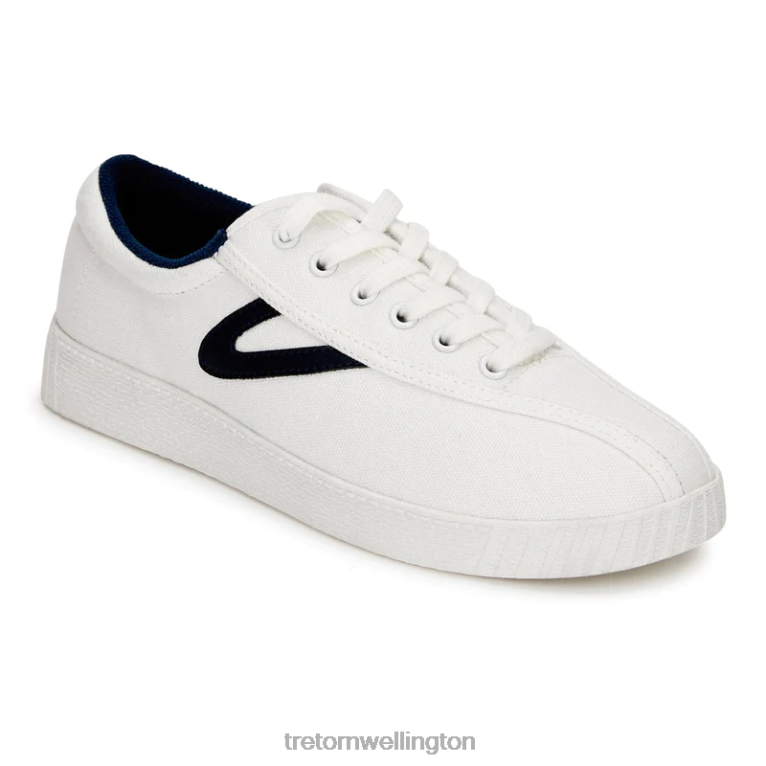 Tretorn Nylite Plus Canvas 686F83 Footwear White/Navy