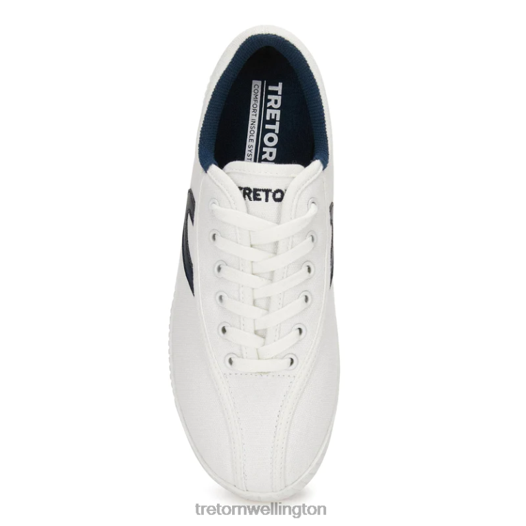 Tretorn Nylite Plus Canvas 686F83 Footwear White/Navy