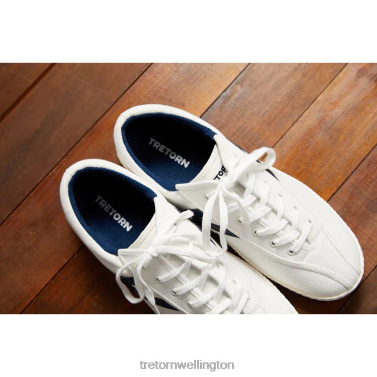 Tretorn Nylite Plus Canvas 686F83 Footwear White/Navy