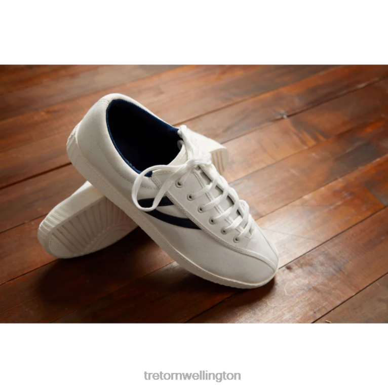 Tretorn Nylite Plus Canvas 686F83 Footwear White/Navy