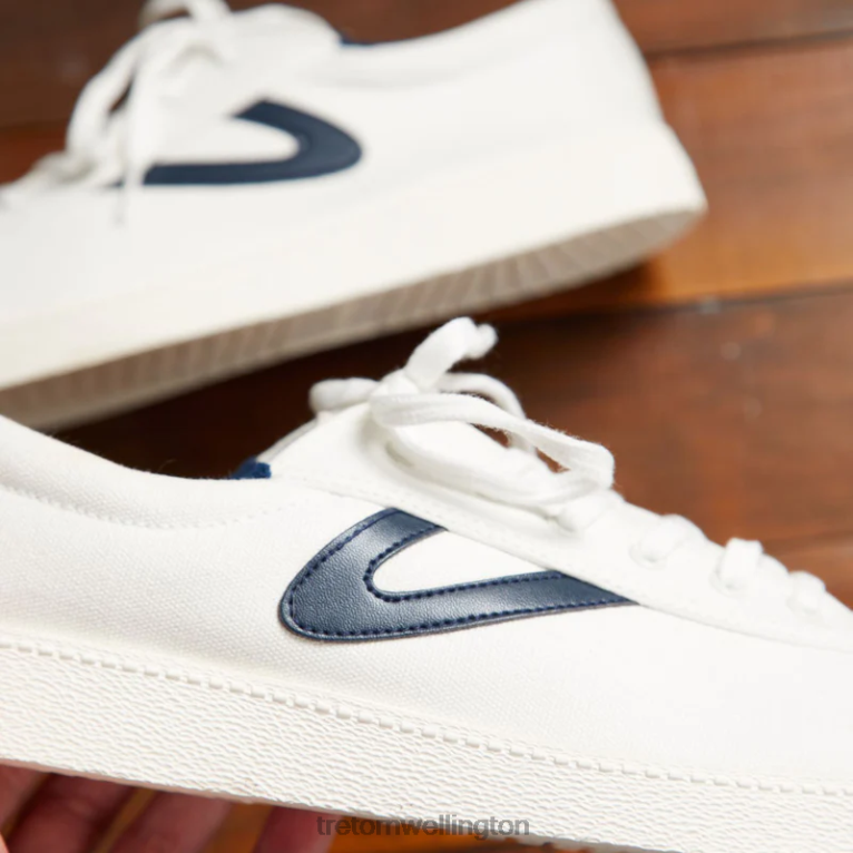 Tretorn Nylite Plus Canvas 686F83 Footwear White/Navy