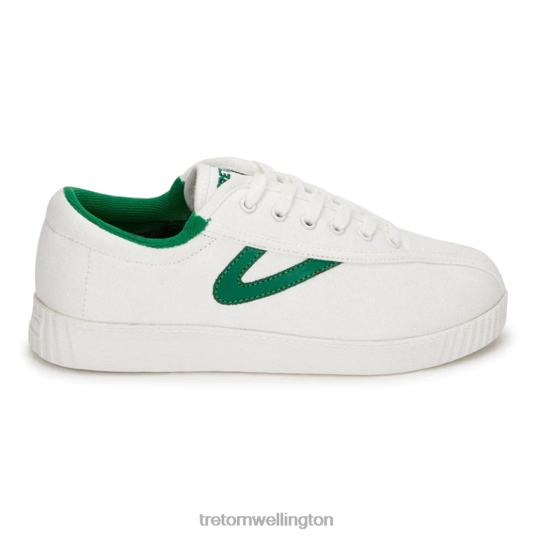 Tretorn Nylite Plus Canvas 686F86 Footwear White/Green