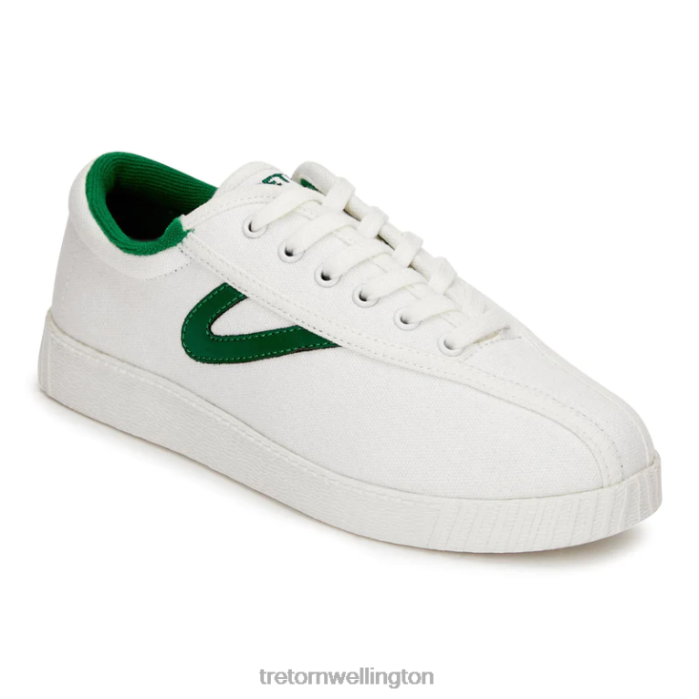 Tretorn Nylite Plus Canvas 686F86 Footwear White/Green