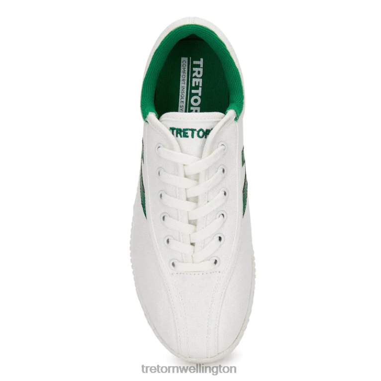Tretorn Nylite Plus Canvas 686F86 Footwear White/Green
