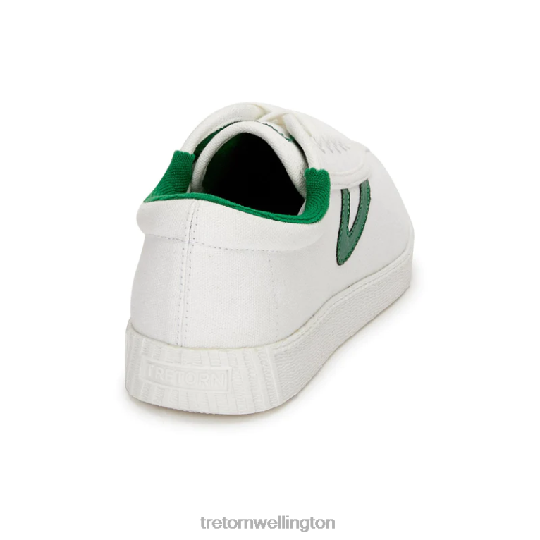 Tretorn Nylite Plus Canvas 686F86 Footwear White/Green
