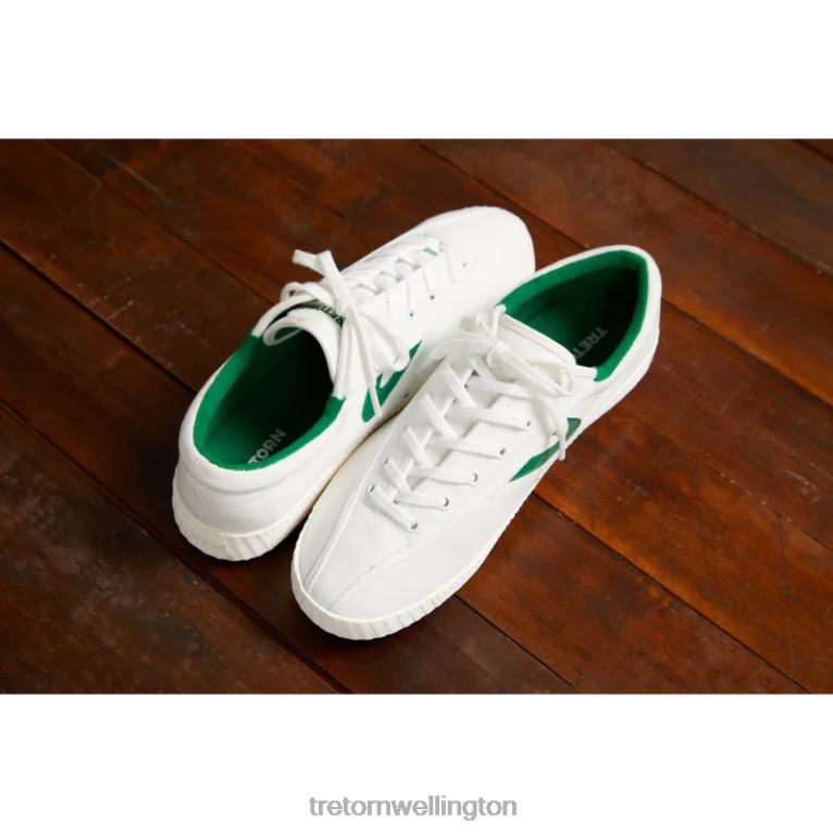 Tretorn Nylite Plus Canvas 686F86 Footwear White/Green