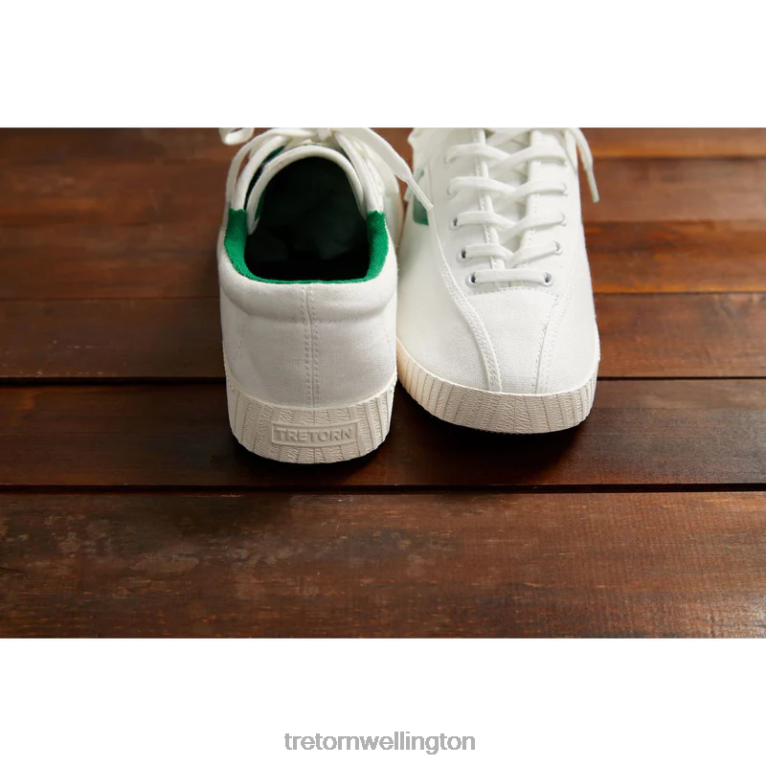 Tretorn Nylite Plus Canvas 686F86 Footwear White/Green